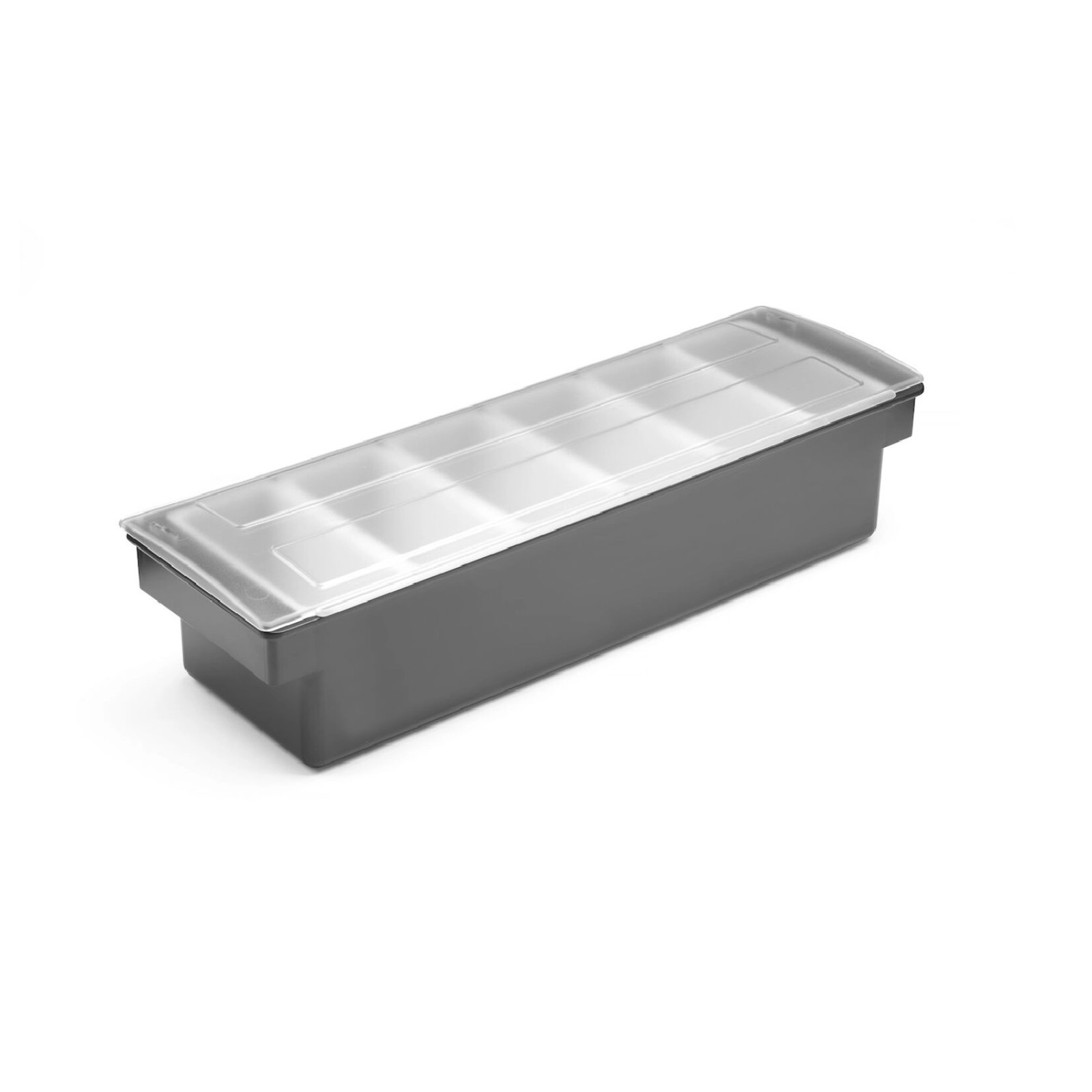 Бокс для інгредієнтів – 6 контейнерів, Bar up, 480x150x(H)100mm 552032 Hendi ABS (Acrylonitril-butadieen-styrene);HIPS (High Impact Polystyrene);PP (Polypropylene);PS (Polystyrene) - 1