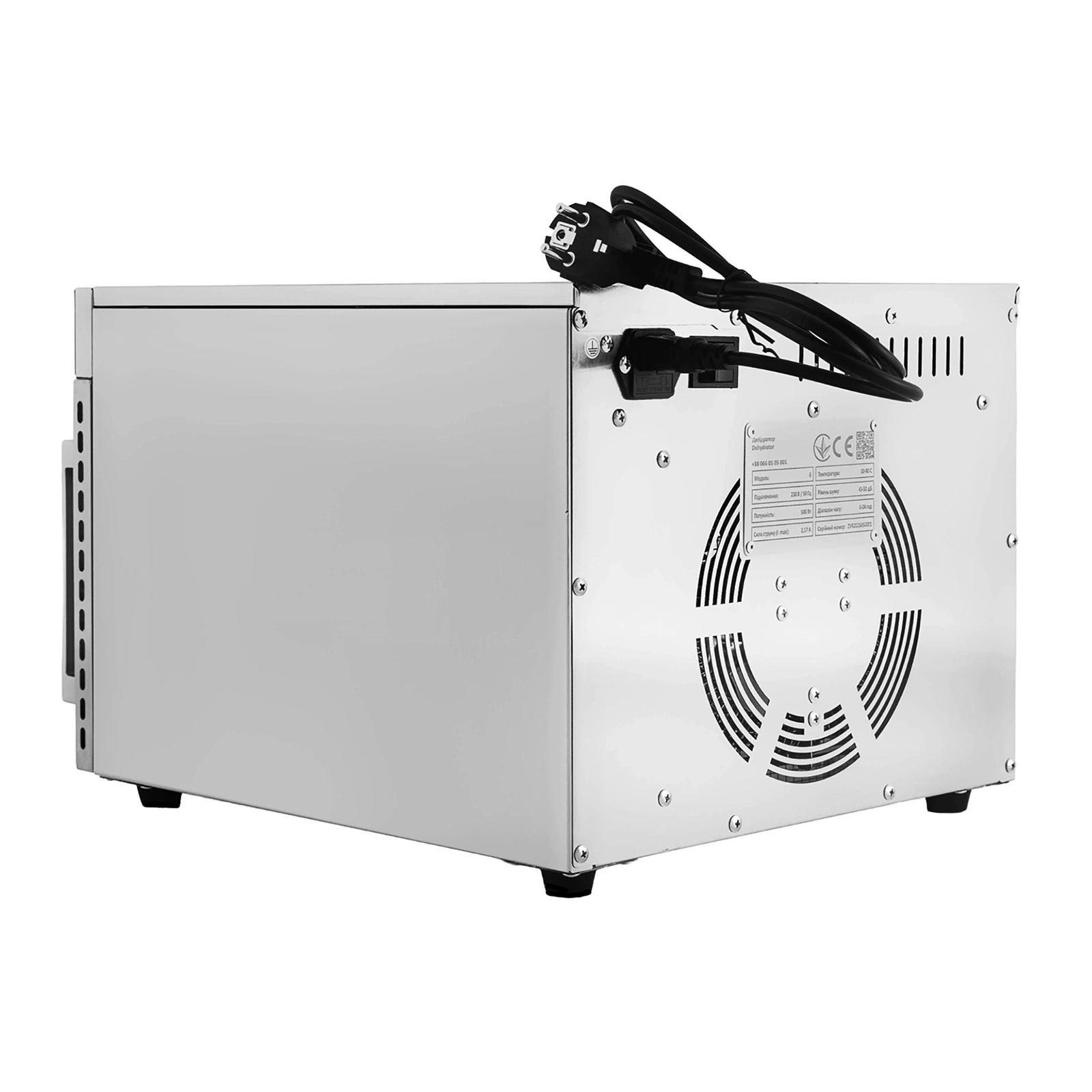 Дегидратор ZUVER Professional Line 6, 500W 9KG - 1