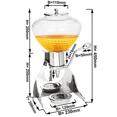 Диспенсер для меда GGM Gastro HSG1C