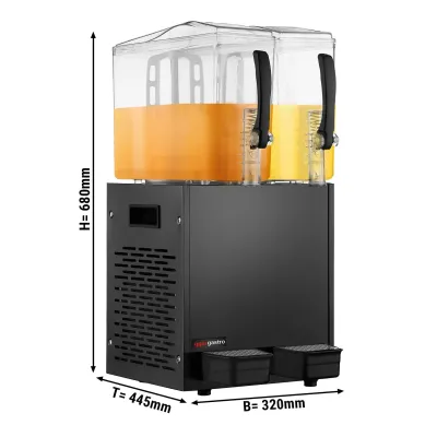 Диспенсер для сока 2 x 10 л GGM Gastro SSNC20S