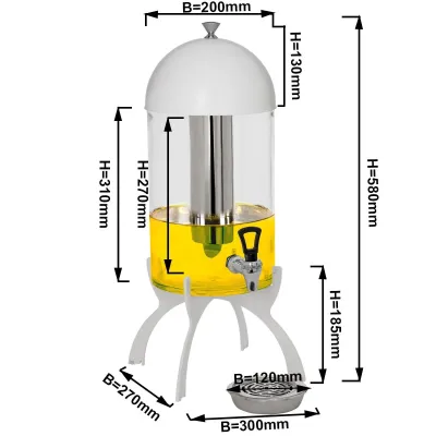 Диспенсер для сока GGM Gastro SSPG1W