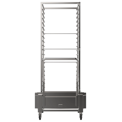 Додатковий в'їзний візок для печей Tecnoeka Millennial 20 x GN 1/1 EKCR20TC Hendi 18/8 Stainless steel