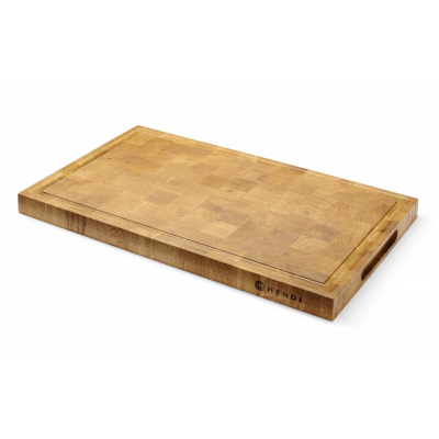 Доска сервировочная дубовая, торцевая, 325x265x(H)30мм 505458 Hendi Oak