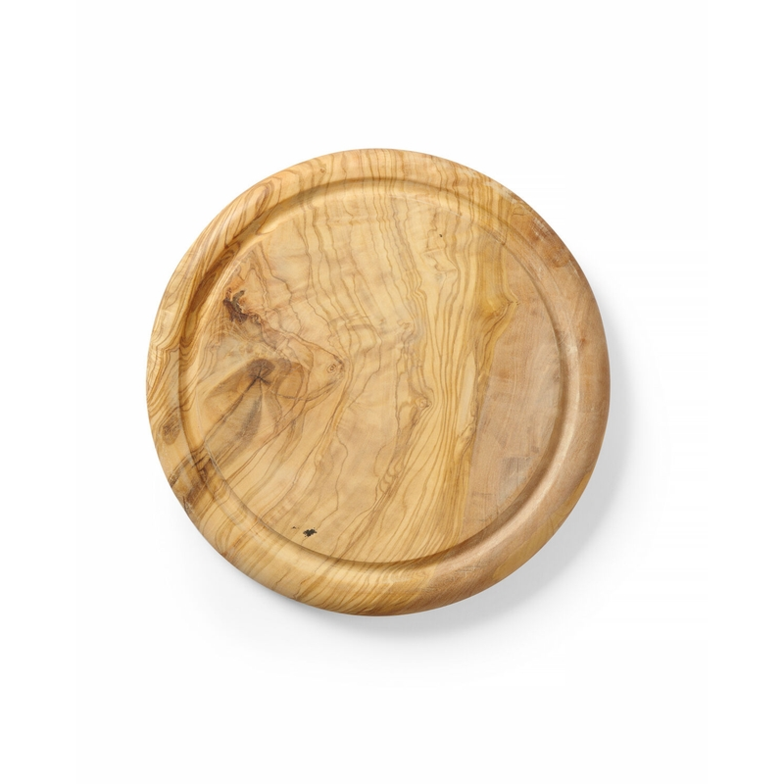 Дошка сервірувальна з оливкового дерева, ø260x(H)25мм 505397 Hendi Olive wood - 1