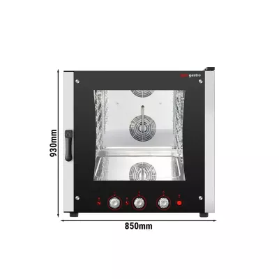 Электрическая конвекционная печь 6 x GN 1/1 и EN 40 x 60 см GGM Gastro HEB611-46
