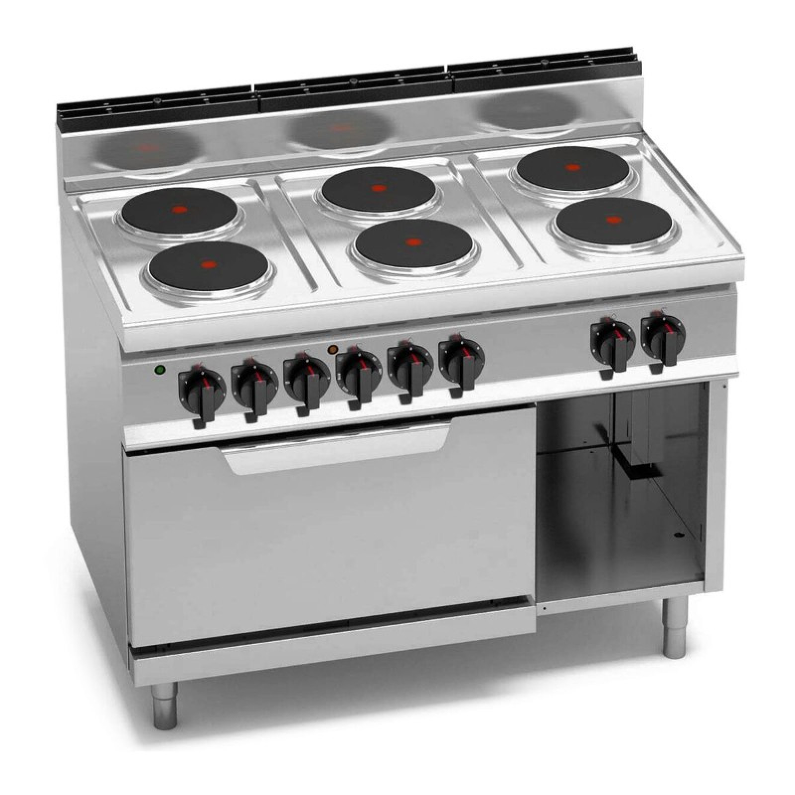 Електрична плита GGM Gastro EHB179E+EB8S