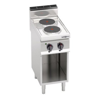 Электрическая плита с 2 конфорками, прямоугольн. (5,2 кВт) GGM Gastro EHB479E