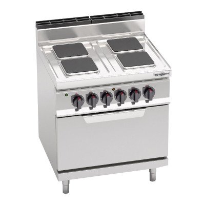 Электрическая плита с 4 конфорками, прямоугольн. GGM Gastro EHB879H+EB8S