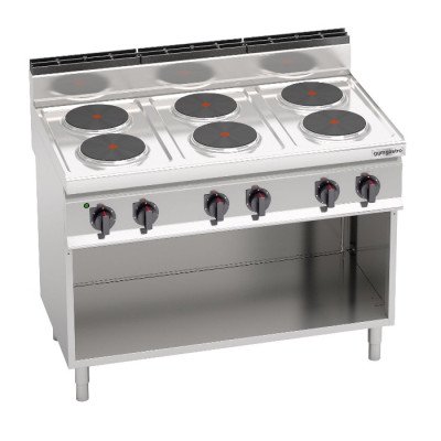Электрическая плита с 6 конфорками, круглое (15,6 кВт) GGM Gastro EHB179E