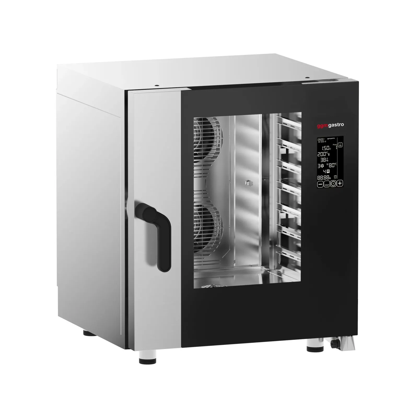 Электрический-комбинированный пароконвектомат GGM-Gastro KDDTE711SCN