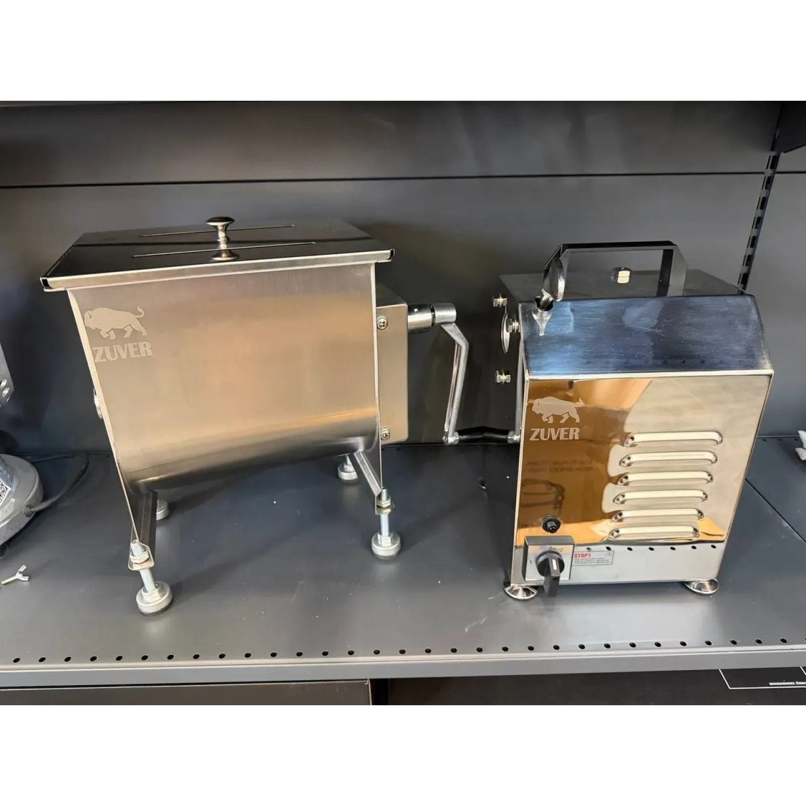 Фаршемешалка электрическая привод ZUVER Meat Mixer Electric 10-8