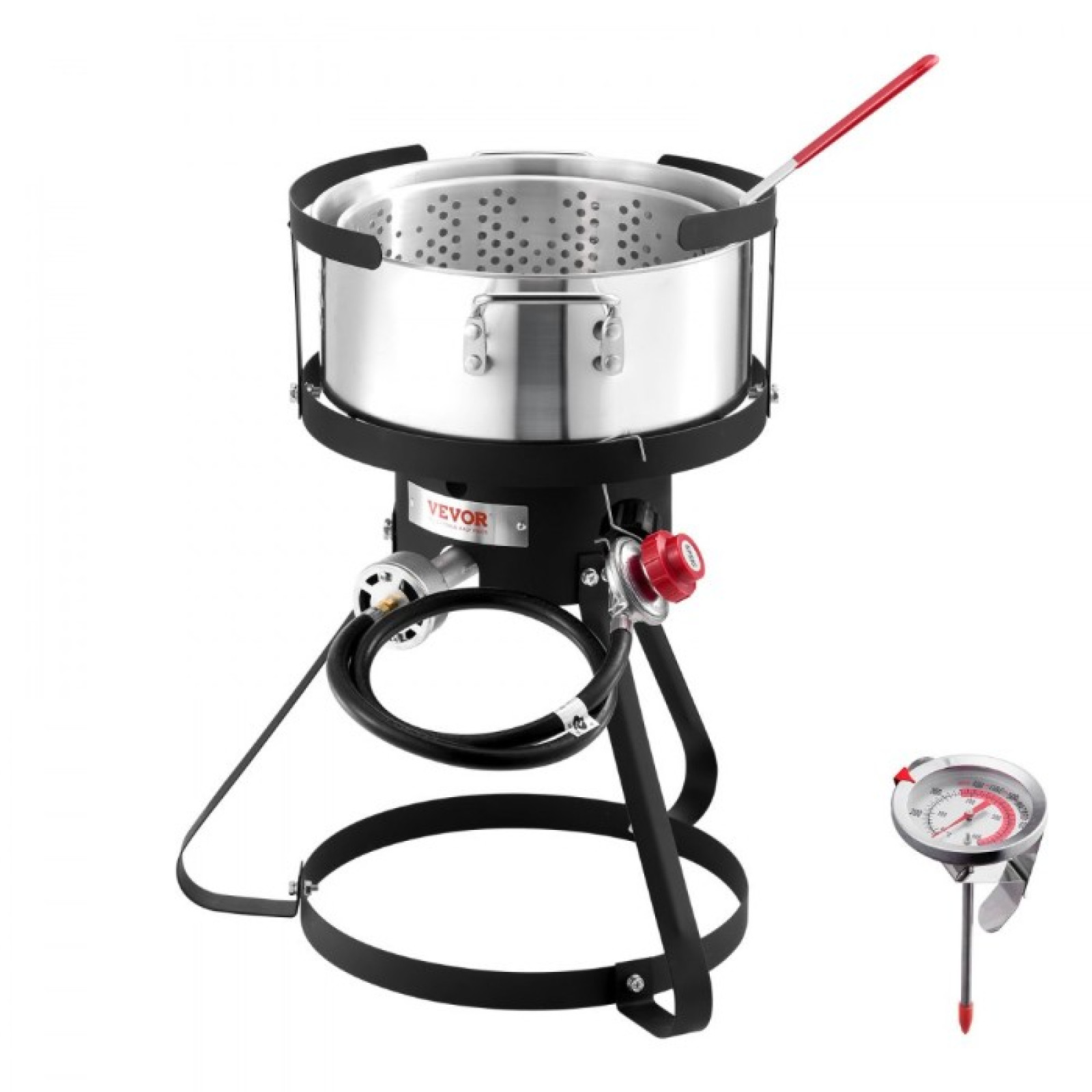 Фритюрница для рыбы VEVOR Aluminium Korb 9,35L
