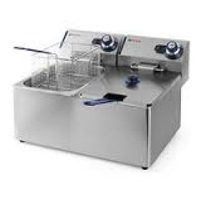 Фритюрница электрическая 4+8л Hendi Master Cook 207406