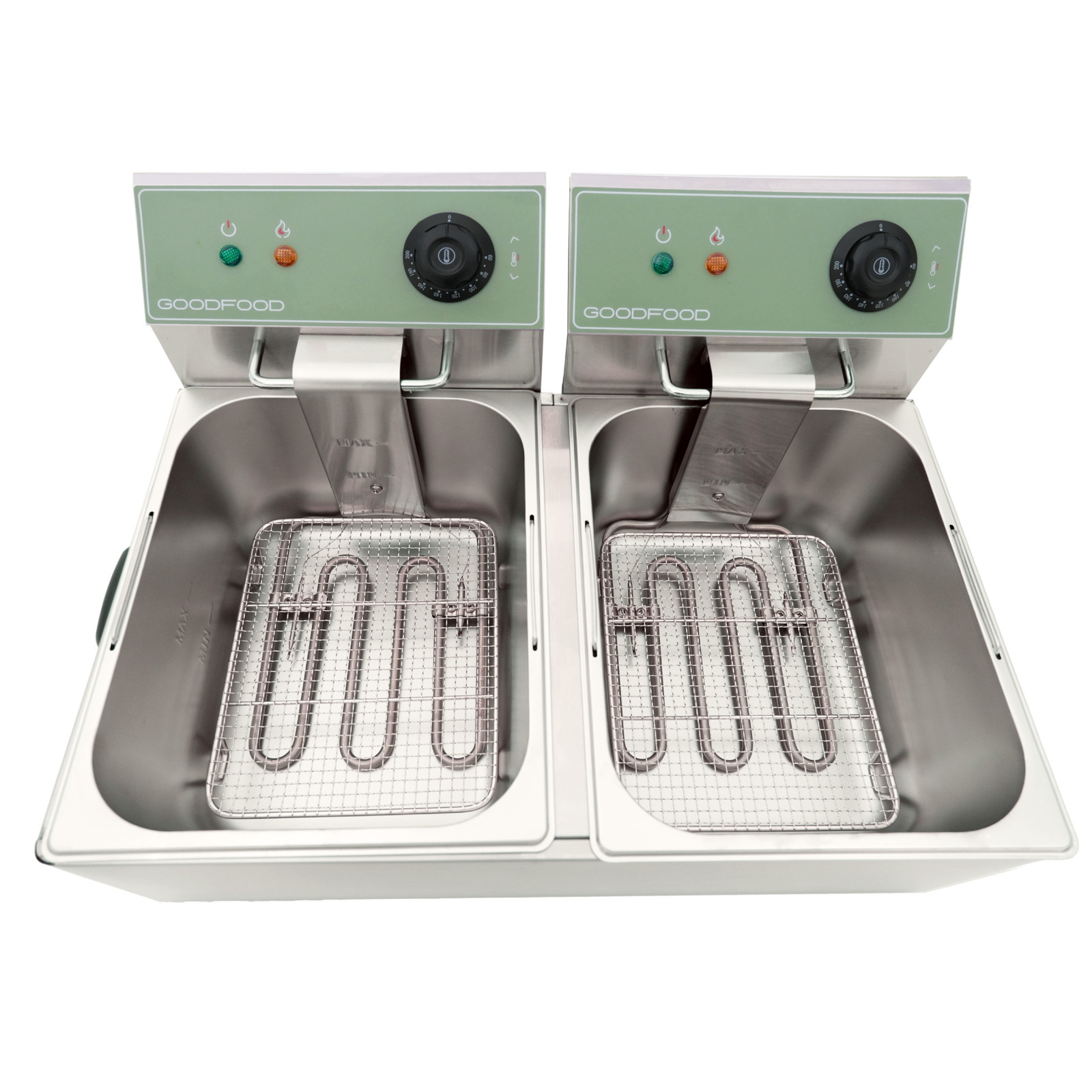 Фритюрниця електрична GoodFood EF66 GREEN - 1
