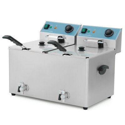 Фритюрница электрическая GoodFood EF88T BLUE с краном
