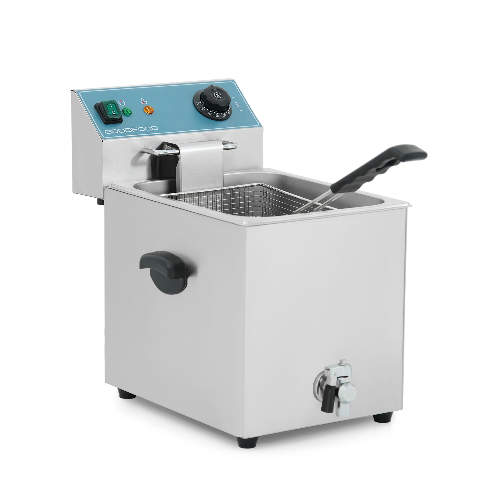Фритюрниця електрична GoodFood EF8T BLUE із краном - 3
