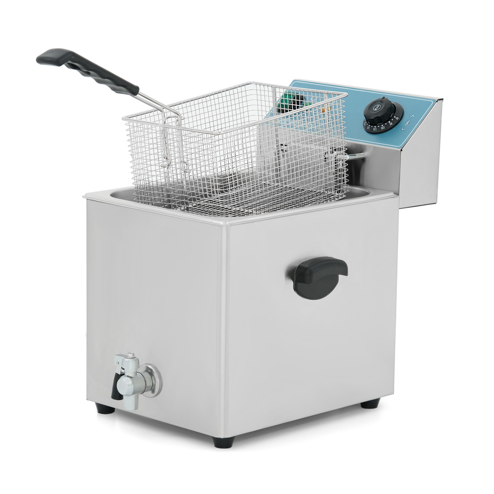 Фритюрниця електрична GoodFood EF8T BLUE із краном - 2