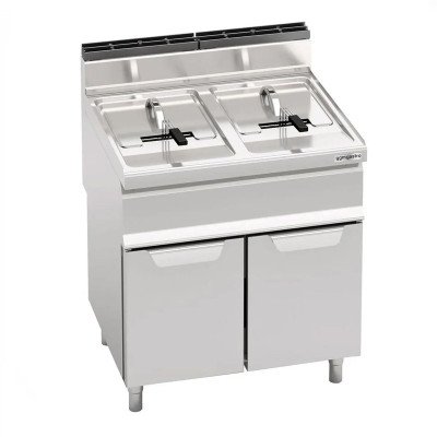 Фритюрница газовая 15+15 л (25,4 кВт) GGM Gastro GFB879T-15+15