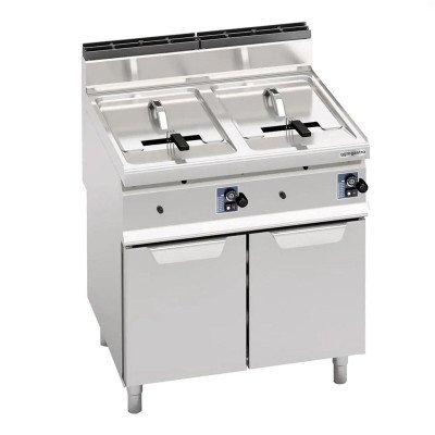 Фритюрница газовая 10+10 л (13,8 кВт) GGM Gastro GFB879T-10+10