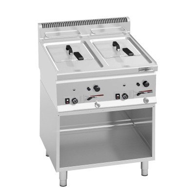 Фритюрница газовая 8+8 л (13,2 кВт) GGM Gastro GFB663T-8+8#SET