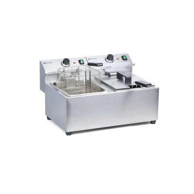 Фритюрница MasterCook – 2 x 8 л 207307 Hendi 18/0 Stainless steel