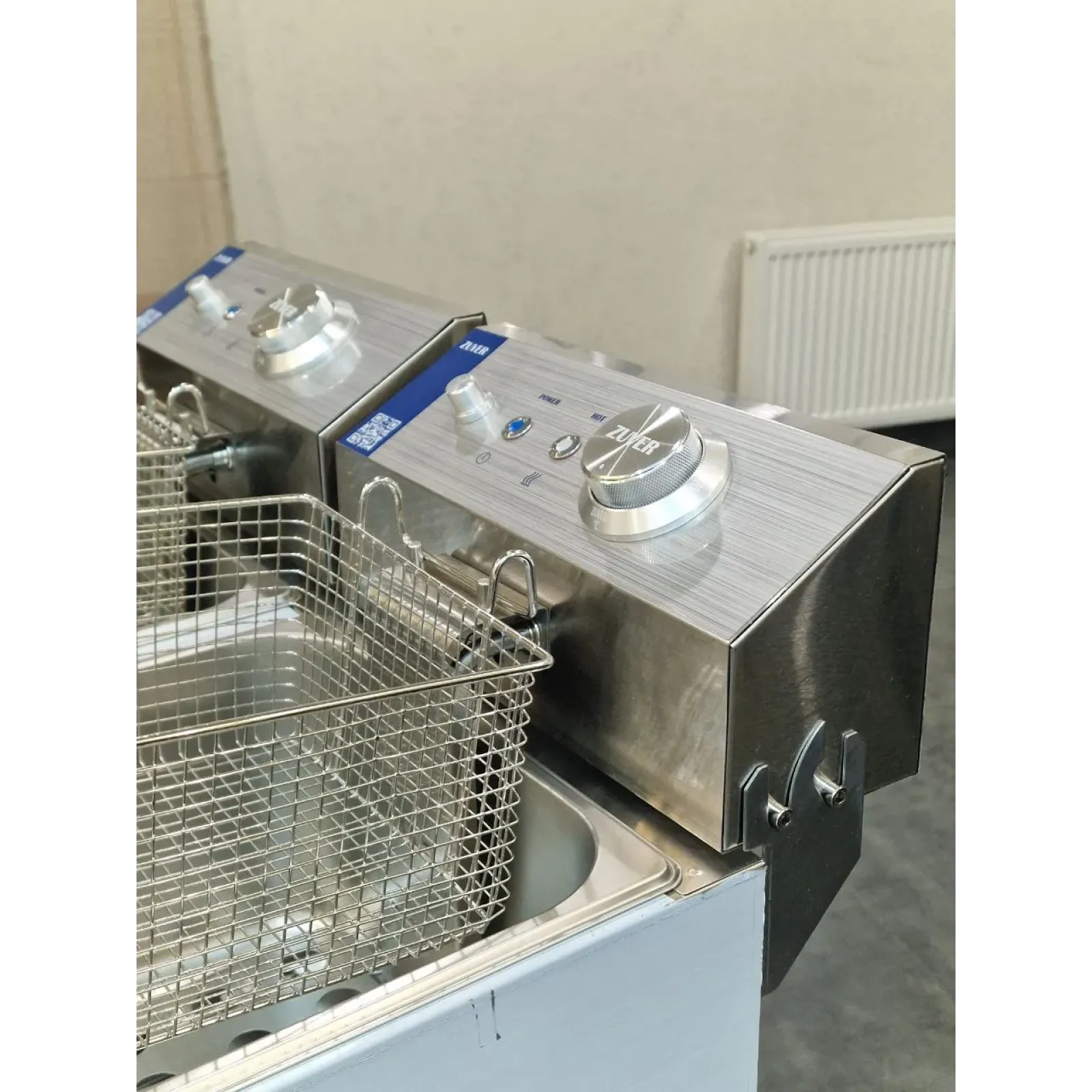 Фритюрница профессиональная ZUVER Eldorado 2-6 5000W с защитой от перегрева - 2