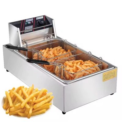Фритюрница ZUVER 3200W с защитой от перегрева