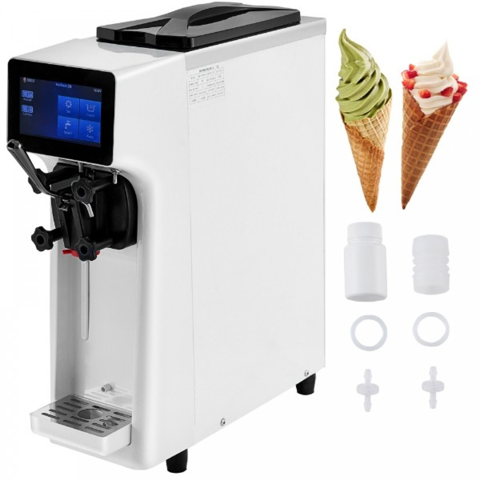 Фризер коммерческая машина для приготовления мороженого Zuver Ice Cream 1000W