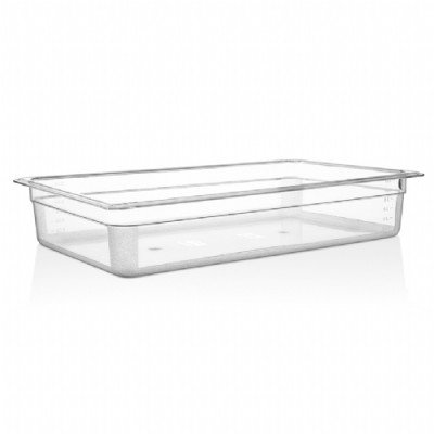 Гастроемкость GN 1/1 100 мм из поликарбоната GNP--0011100PC Gastro Plast PC Прозрачный