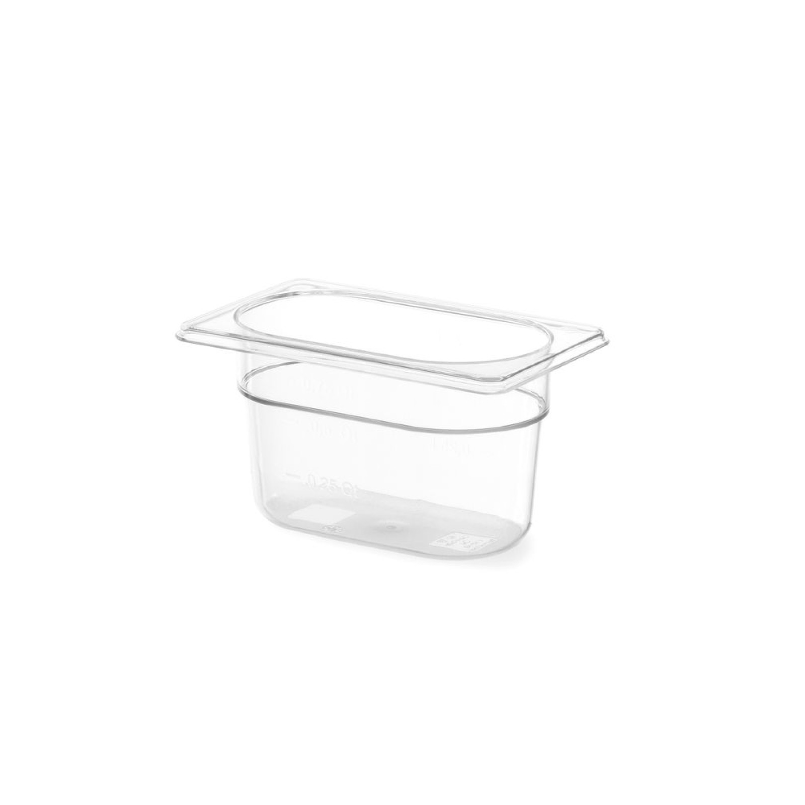 Гастроємність із полікарбонату GN 1/9 (H)65 мм 861837 Hendi PC (Polycarbonate)