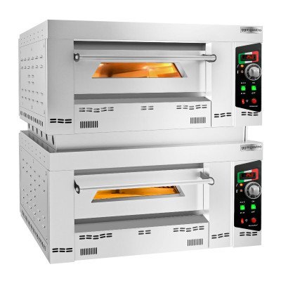 Газовая печь для пиццы 4 + 4 x 34 см GGM Gastro GEP4#GEP4