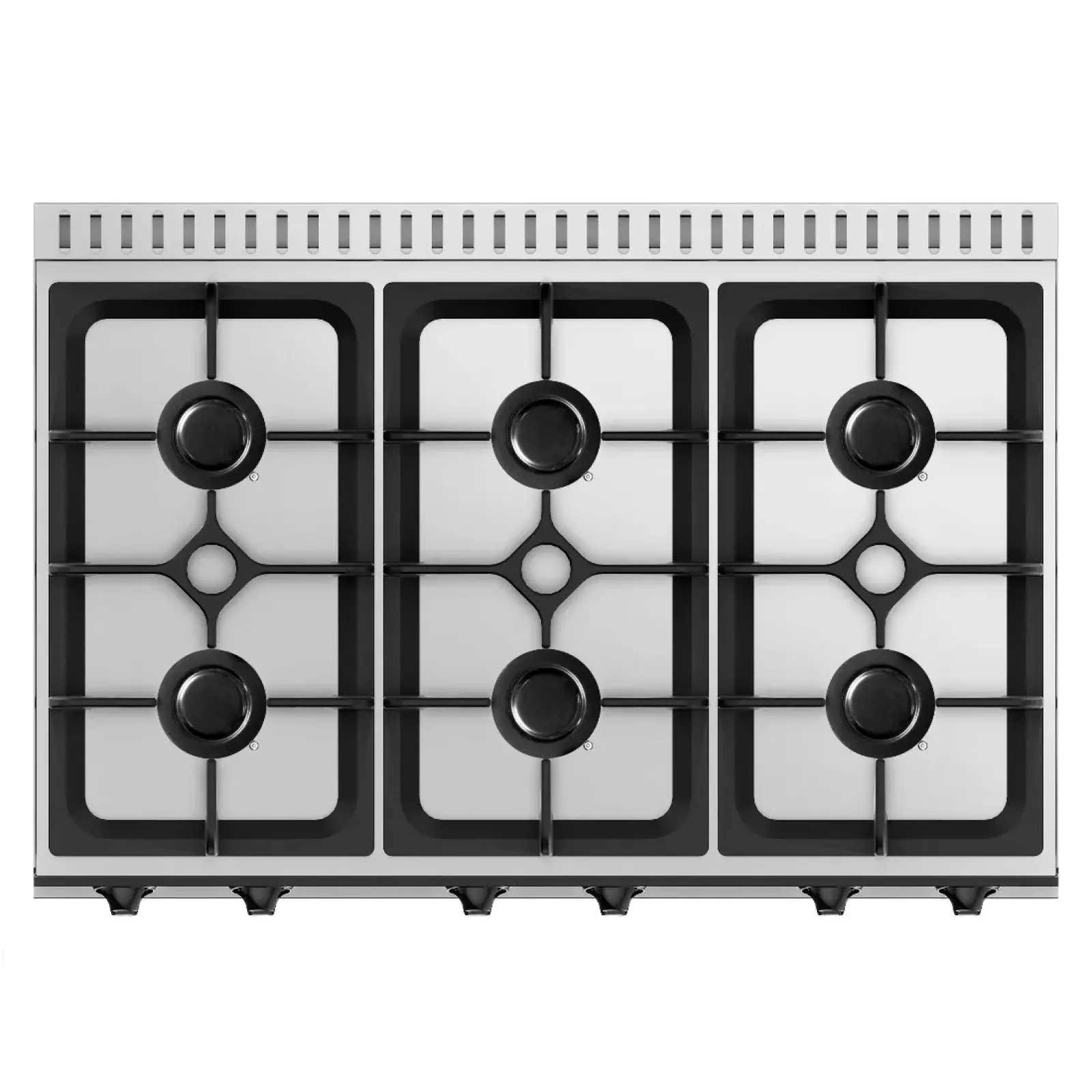 Газова плита - 19,5 кВт - 6 конфорок GGM GASTRO GHK9636 - 2