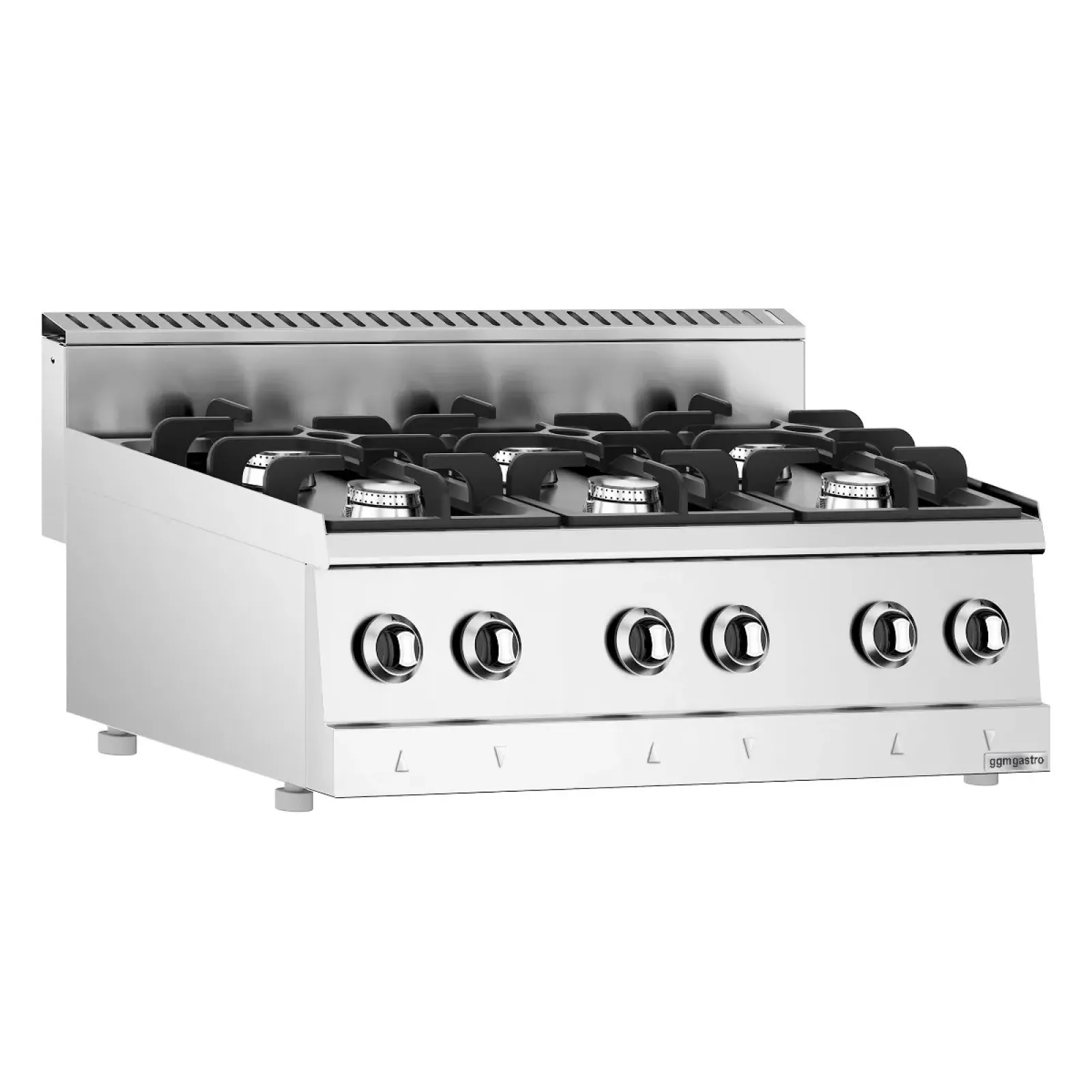 Газова плита - 36 кВт - 6 високопродуктивних конфорок GGM GASTRO GHK9636HP - 1