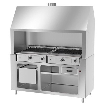 Газовый гриль -1,76м GGM Gastro HKGE1800E#2#GGE800