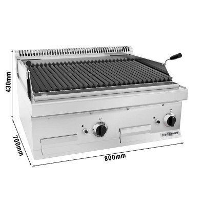 Газовый гриль 14 кВт GGM Gastro GLGK800-E