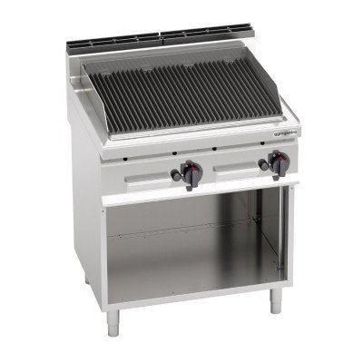 Газовий лавовий гриль (13,8 кВт) GGM Gastro GLB879G