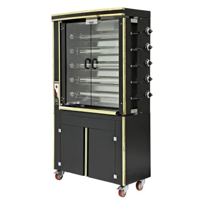 Газовий шампурний гриль для курей GGM-Gastro GHGE530