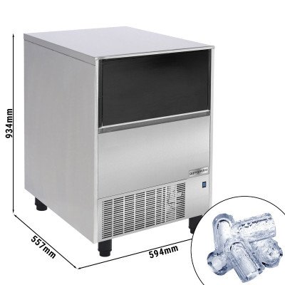 Генератор кубиков льда 59 кг / 24 ч GGM Gastro EQI55