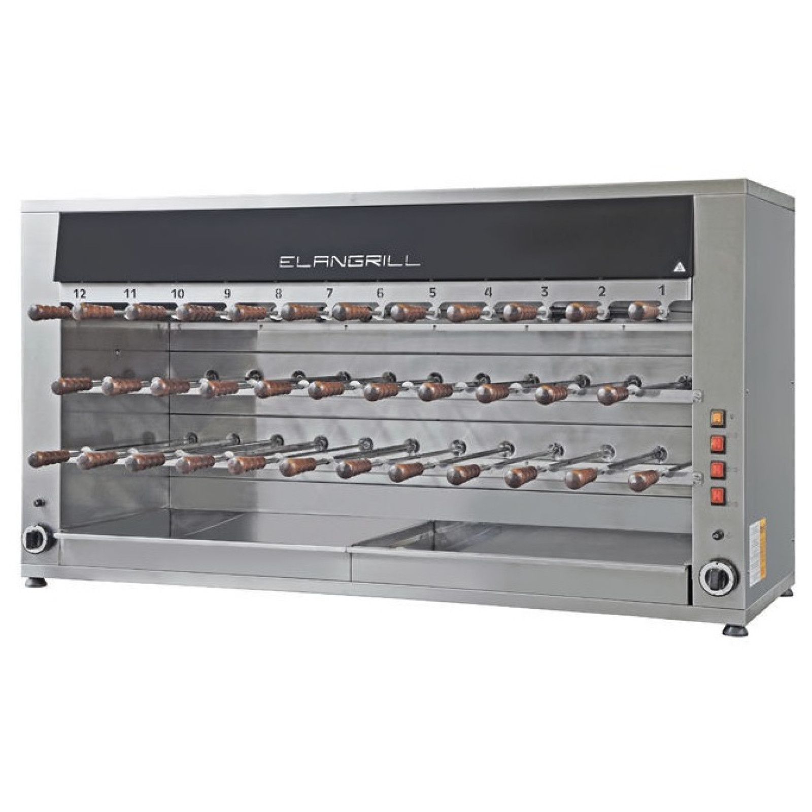 Гриль-чураско професійний Elangrill CM35E
