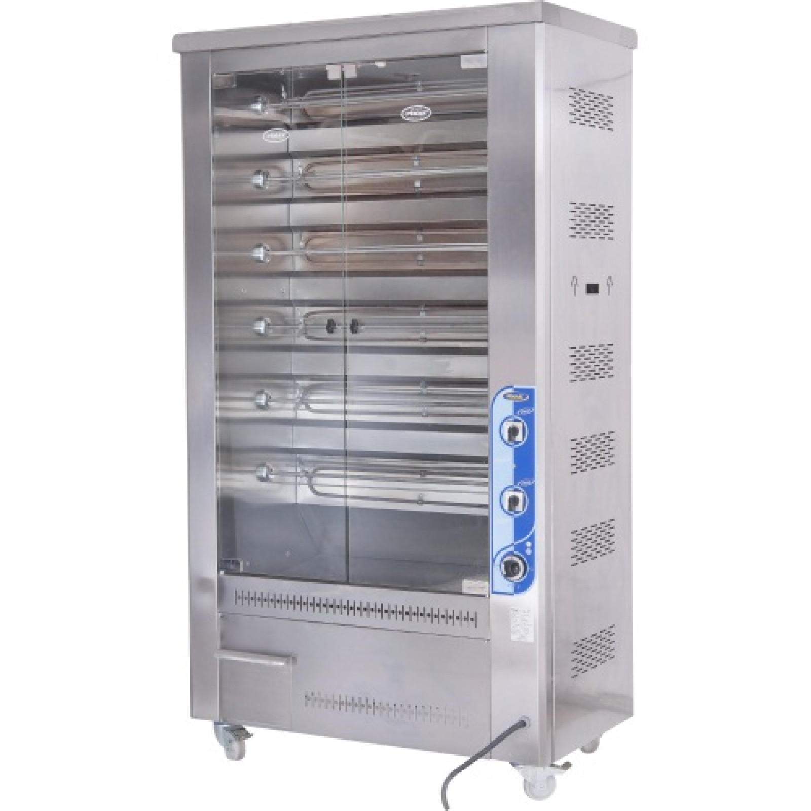 Гриль для курей газовий (60 курей) Pimak М011B