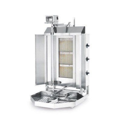 Гриль для шаурмы Hendi 143087 Profi Line, газовый - 3 горелки