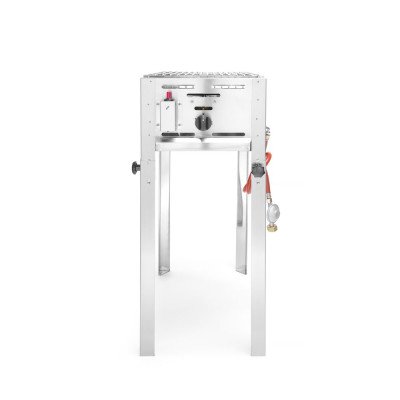 Гриль газовый Hendi 154700 Grill Master MINI GN 1/1 - напольный, 5,8 кВт, 340x540x840(H) мм