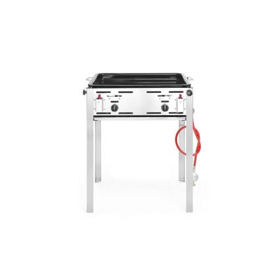 Гриль газовый Hendi 154717 Grill Master MAXI GN 2/1 - напольный, 9.2кВт, 650x540x840(H) мм