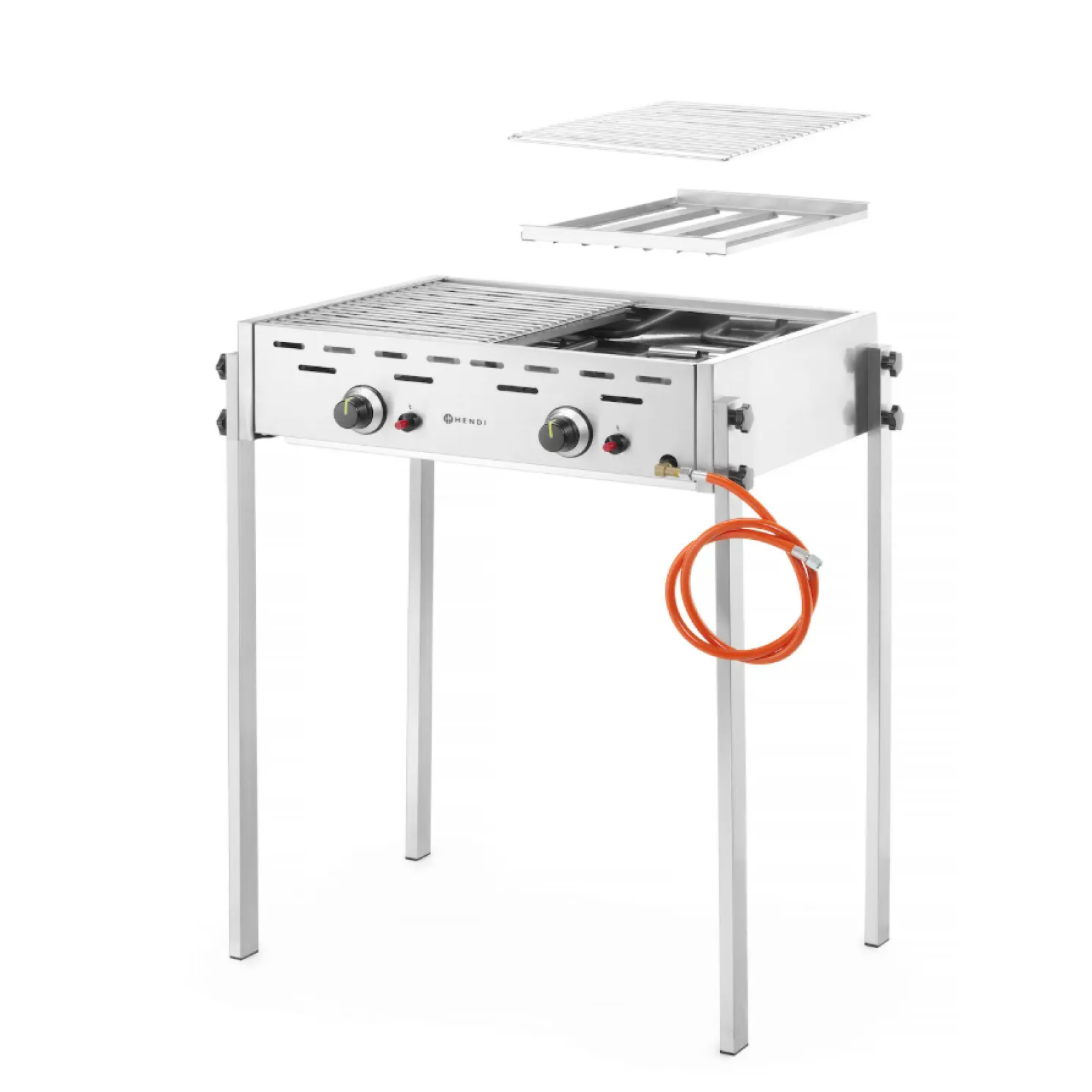 Гриль газовий Roast-Master Pro, HENDI, 11,6kW, 790x560x(H)900мм 148808 Hendi - 2