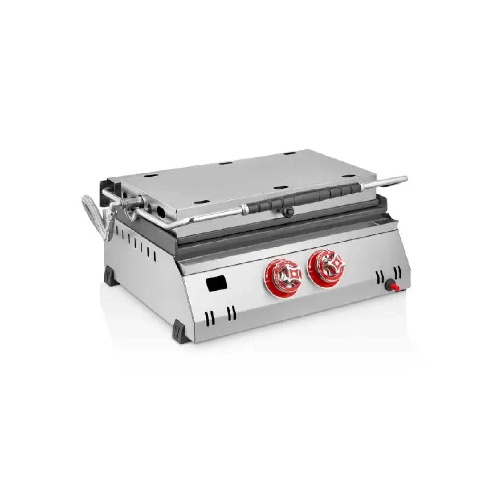 Гриль контактний газовий 2136 LPG - SILVER - 1