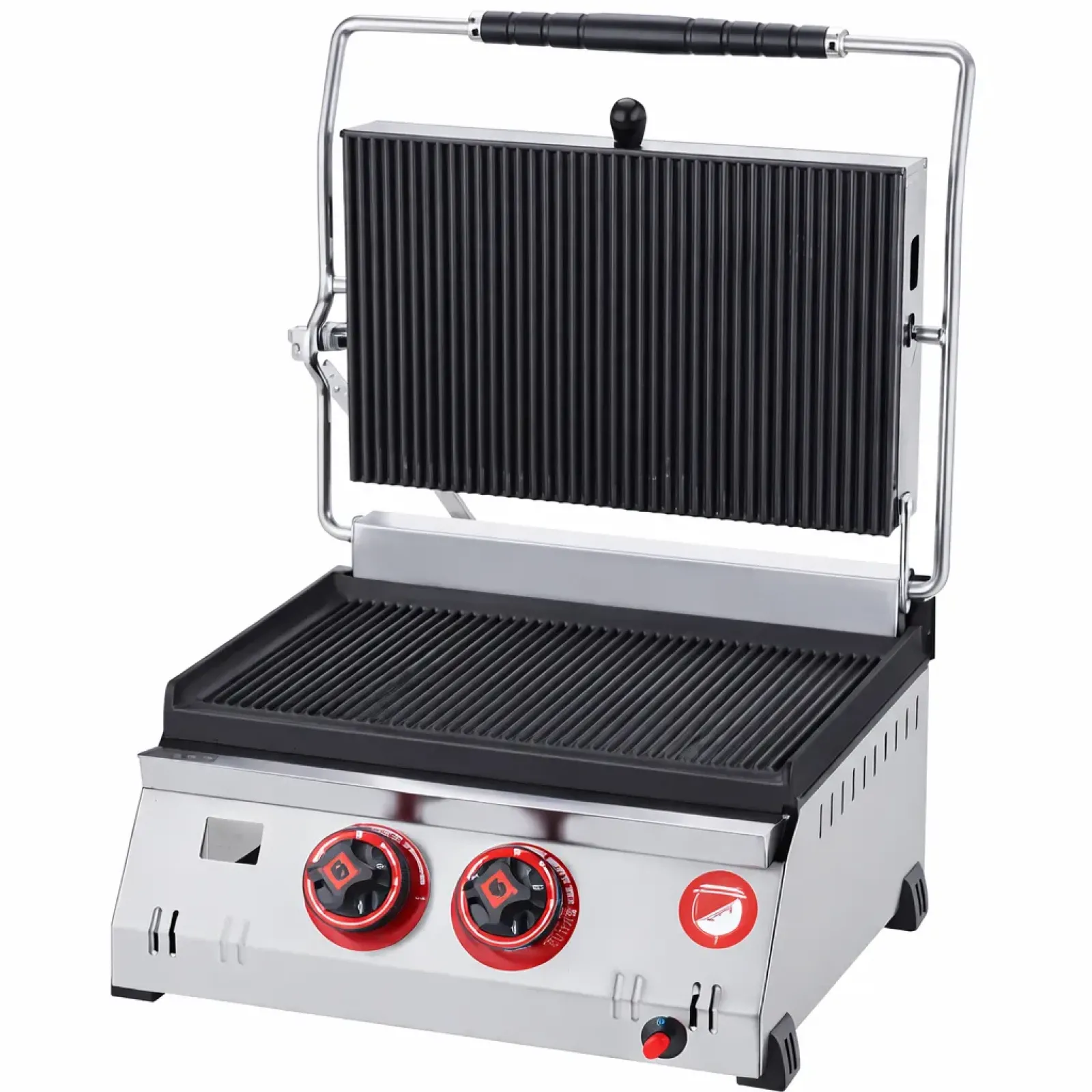 Гриль контактний газовий Silver 2135 LPG  
