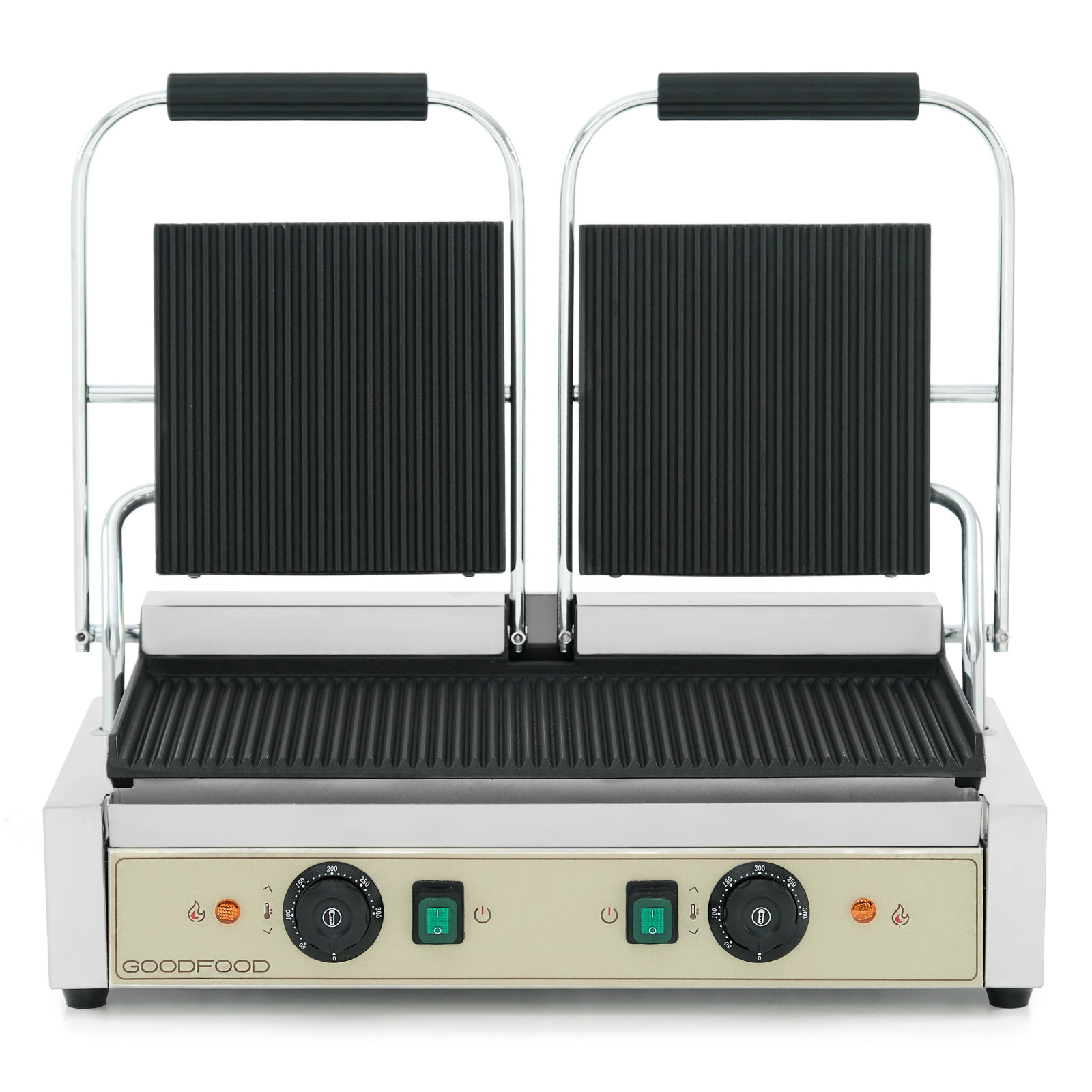 Гриль контактний GoodFood ECG20RR BEIGE - 3