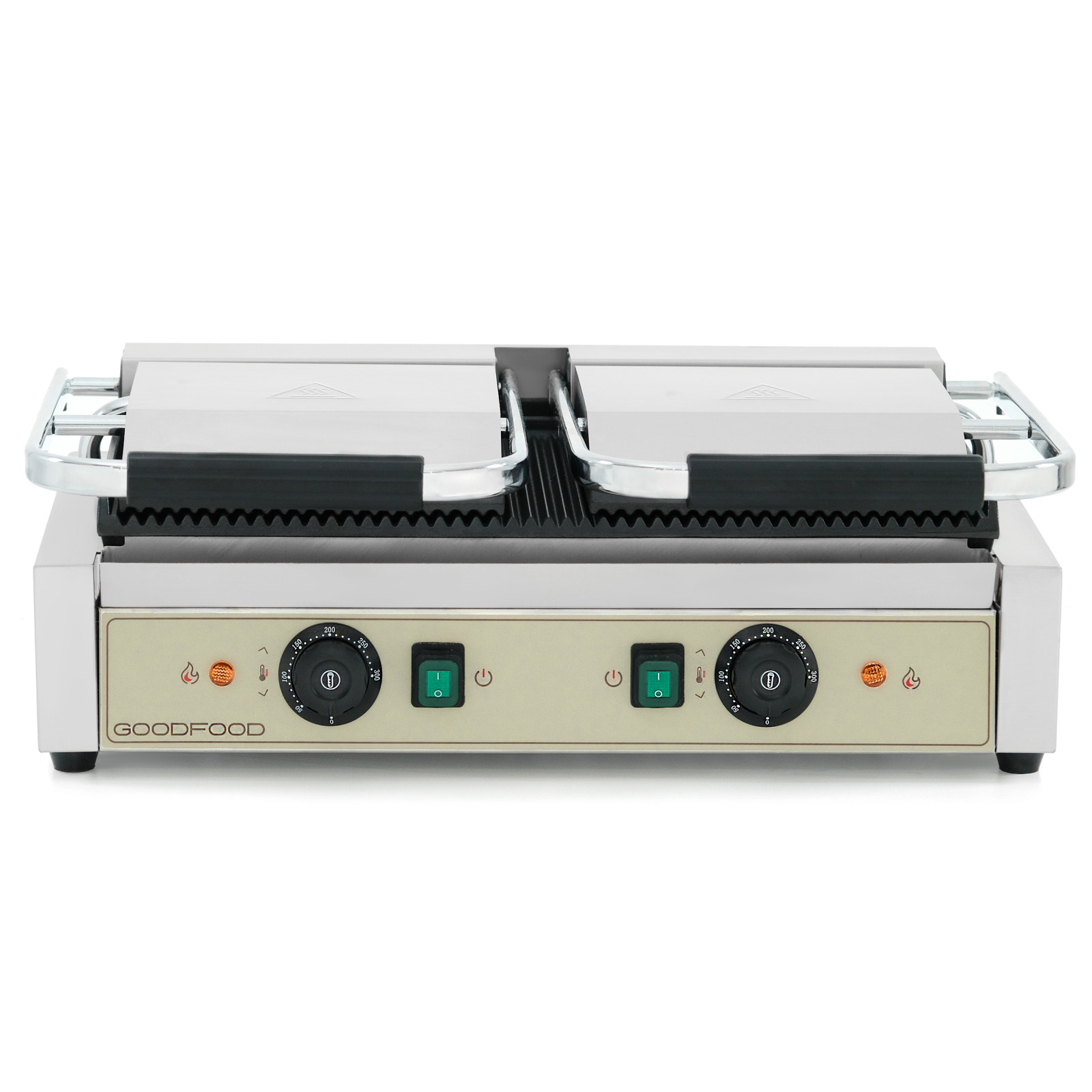 Гриль контактний GoodFood ECG20RR BEIGE - 2