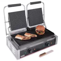 Гриль контактний ZUVER Panini Double 3600W