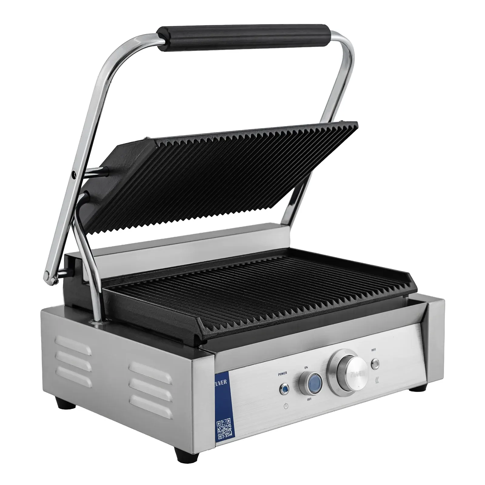 Гриль контактный ZUVER Panini Long 2200W